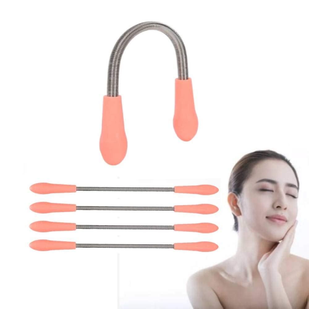 Sonew Facial Hair Remover, 5pcs Spring Tool for Women, Gentle & Smooth Skin, Face & Neck Use