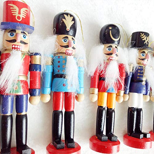 3 Nutcracker+Ornament+Figures+Decoration+Christmas