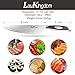 LauKingdom Chef Knife, Stainless Steel Chef's Knives, High Carbon Kitchen Cooking knife for Chef, 8-Inch