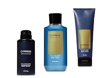 Bath And Body Works Cypress Deodorizing Body Spray 2 In 1 Hair Body Wash Ultra Shea