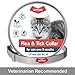 Flea Tick Prevention for Cats - Cat Flea Collars Flea Tick Prevention Cat Flea Treatment Flea Protection Pet Flea Collars Fit All Cats Fleas Ticks for Flea Control Cats