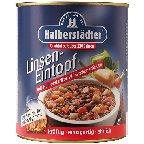 Sparfüchse aufgepasst! Heute gibt es Halberstädter Linseneintopf 800ml... für 19,92€. Gönn dir diesen Rabatt!