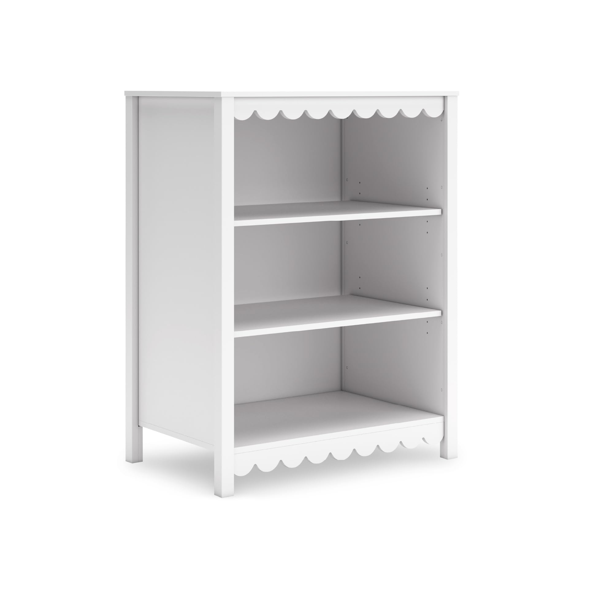 Photo 1 of ***MISSING HARDWARE***Signature Design by Ashley Hallityn Casual 41" Bookcase with Adjustable Shelves, White