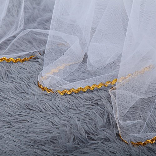 Haperlare 3pcs Elegant Red Wine Bottle Cover Tulle Wine Bottle Skirt with Glitter Gold Brims for Wedding Party Baby Shower Christmas Birthday Cake Dessert Table Decorations,White