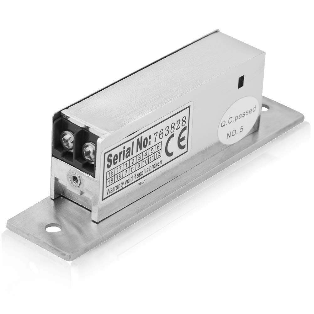 12V Type Adjustable Electric Lock Door Lock Double Lock in Access Control Lock Unlock Mode