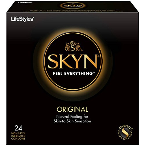 Lifestyles skyn premium non-latex polyisoprene lubricated condoms…
