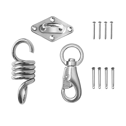 Segolike 1 Set Strong Durable Hammock Chair Hanging Kit Ceiling