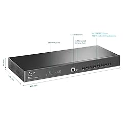 TP-Link TL-SX3008F | 8 Port 10G SFP+ Enterprise