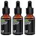 3 PACK Beard Oil for Men 100% Natural Scented Beard Growth Oil Leave-in Conditioner & Softener for Beard Care & Grooming w/Gift Box