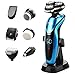 Ceenwes Electric Razor 7 in 1 Beard Trimmer Waterproof Man's Grooming Kit Hair Clippers Dry&Wet Nose Hair Trimmer Cordless Rechargeable Facial & Body Hair Trimmer for Men &Women