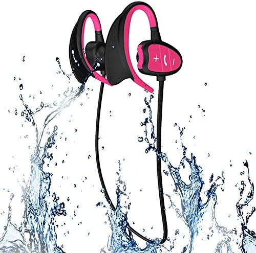 Happy Professional IPX8 High-Level Waterproof Sport Wireless Bluetooth Headset Bluetooth Earphone Super Fashion New Style Shark BH802 (pink)