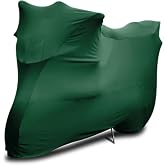 WinPower Indoor Motorcycle Cover Soft Stretch Breathable Dustproof, 96inch | Scratch Protection Elastic Motorbikes Bikes Powersports Vehicle Covers, Ideal for Indoor Use, Not Waterproof