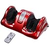AW Shiatsu Foot Massager Leg Calf Massage Machine Electric Kneading Rolling Massager for Tired Foot Ankle Heel 4 Modes…