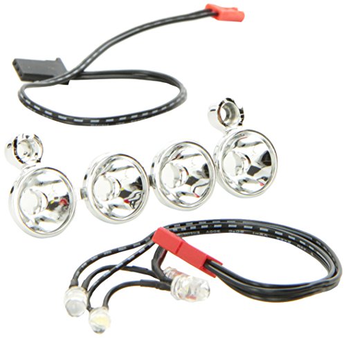 Traxxas 6784 LED Chrome Light bar and Four Clear Lights