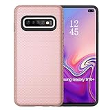 DBCT Galaxy S10 Plus Case,Shockproof Series Dual Layer Protection,Anti-Scratch Anti-Skid (Rose Gold)