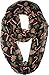 VIVIAN & VINCENT 2 Pack of Soft Light Weight Christmas Sheer Infinity Scarf