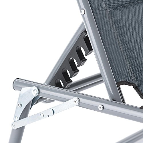 BLUMFELDT Amalfi Folding Lounge Chair, Pool Lounge Chairs for Outside