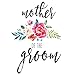 Mother of the Groom Coffee Mug Flower Design Personalized Groom to Be Gift Bondi Boutique