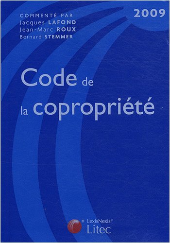 Code de la copropriété, 2009