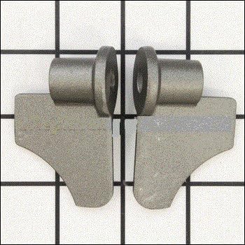 T-FAL SS-186156 Mixing Blade, Set of 2 for EMERIL OW500552/B7 Bread Maker