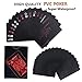 Joyoldelf Waterproof PVC Poker Playing Cards, Deck of Card with Black Backing in Box Great Gift for Family Party BBQ Game (Red)