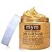 MyM luxurious 24K Gold Scrub for Face and Body, Reduces The Appearance of Sun Damage Fine Lines and Wrinkles- Powerful Body Scrub Exfoliating and Daily For Skin Type