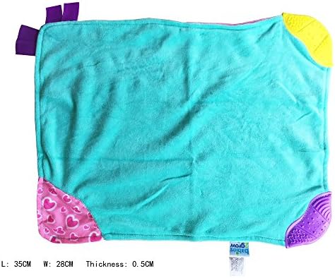 Baby-T Soft Velour Teething Blanket