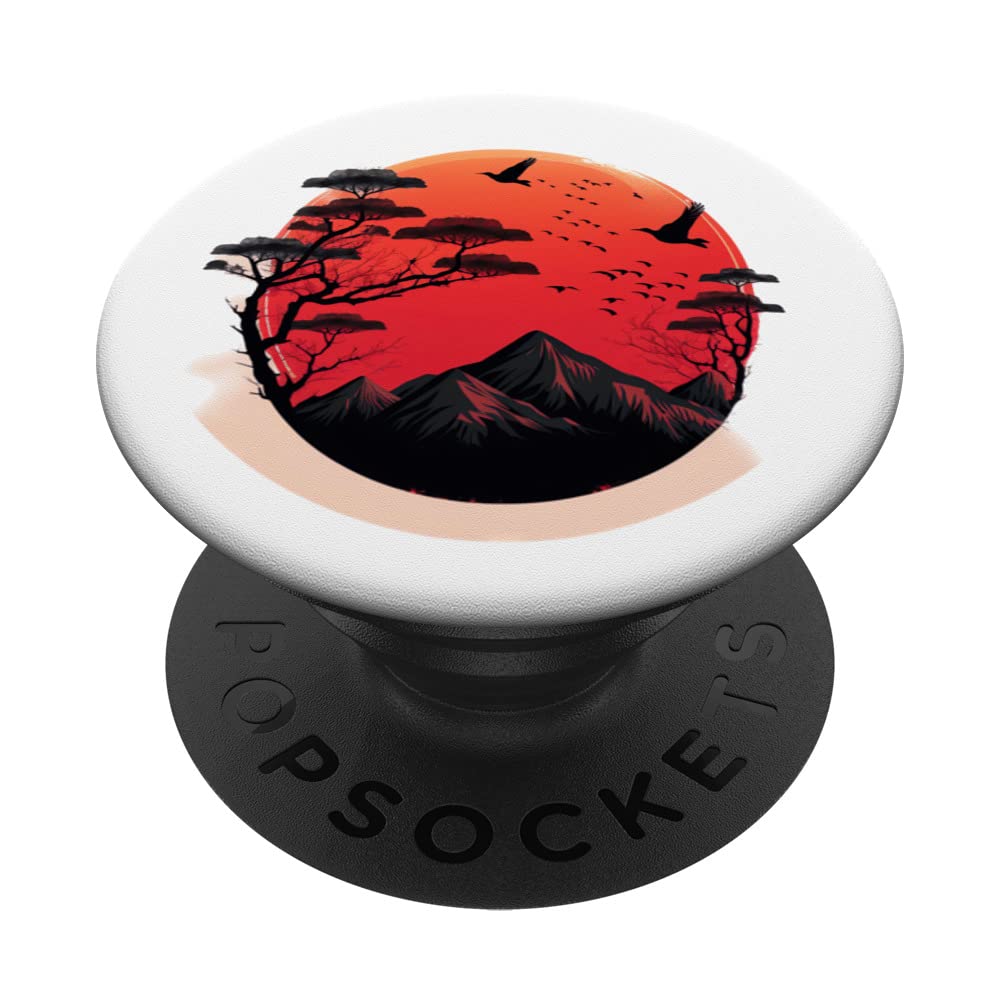 Explore Japan's Natural Beauty with Scenic Cherry Blossom PopSockets Swappable PopGrip