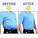 MCNICK & COMPANY Compression Shirts for Men, Shapewear Slimming Body Shaper, Waist Trainer Vest, Workout Tank Tops Black