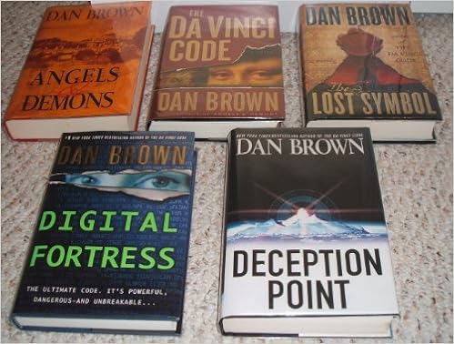 Dan Brown 5 Book Set Davinci Code Deception Point Digital Fortress Angels Demons The Lost Symbol Dan Brown Amazon Com Books