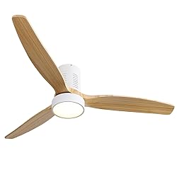 Sofucor 52 Inch Low Profile Ceiling Fans with