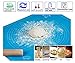 Silicone Baking Mats,Non Stick & Non Slip Baking Pastry Mat for Rolling Out Dough,Reusable,Heat Resistant,BPA Free,Non-Toxic,Easy to Clean With Measurements-Blue