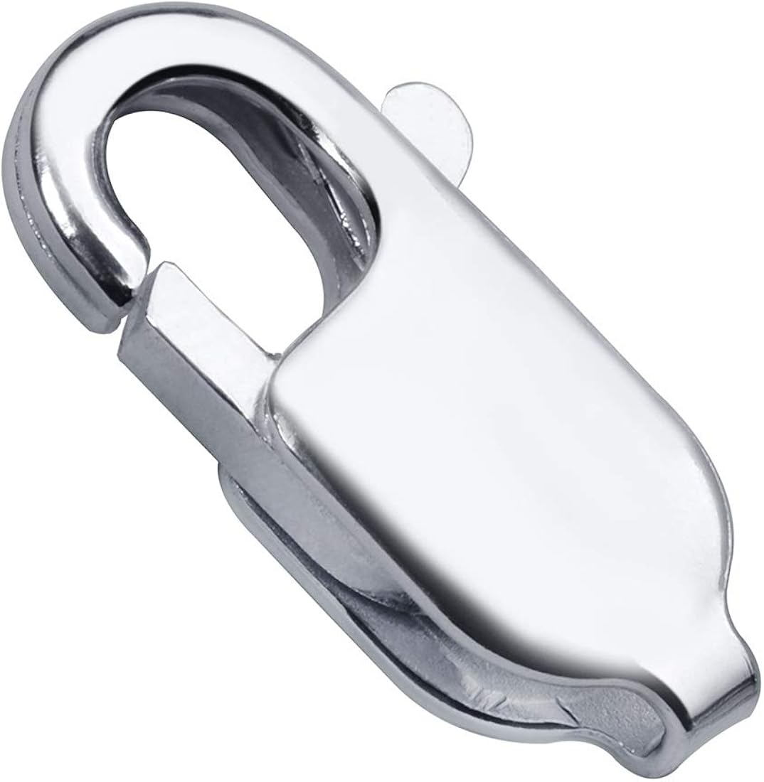 MATERIA Carabiner Clasp 10 x 18 x 4 MM 2.5 g for Bracelets / Necklaces, Jewellery Craft #Z13