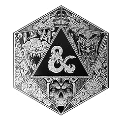 Paladone Dungeons and Dragons, Multicolor