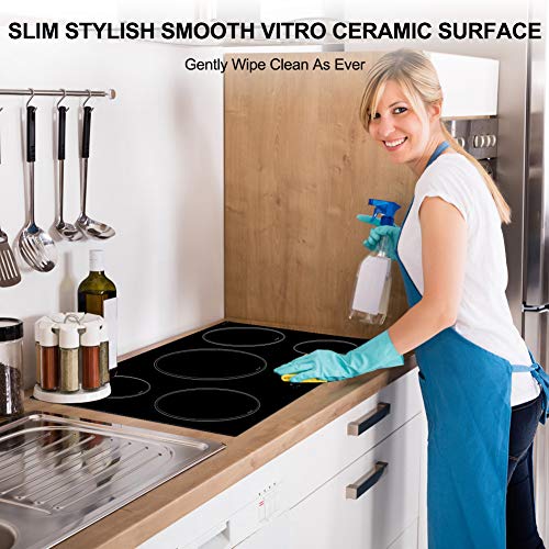 36 Inch Induction Cooktop, thermomate Builtin Electric Stove Top, 240V