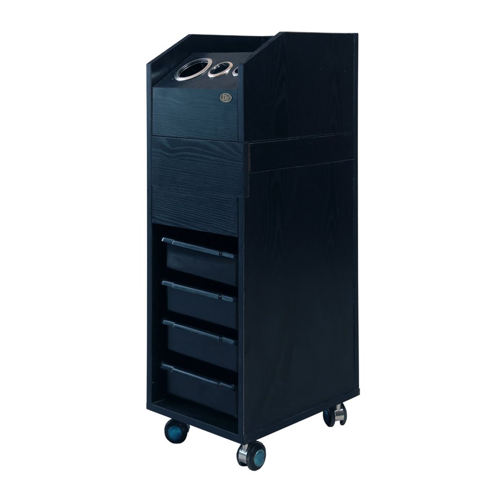 BEAUTY SALON TROLLEY CART ROLLING STORAGE CART STATION