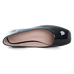 LUXINYU Patent Leather Flats for Women Classic