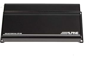 Alpine KTA-450 4-Channel Power Pack Amplifier with Dynamic Peak Power 45W RMS x 4, at 2 Or 4 Ohms