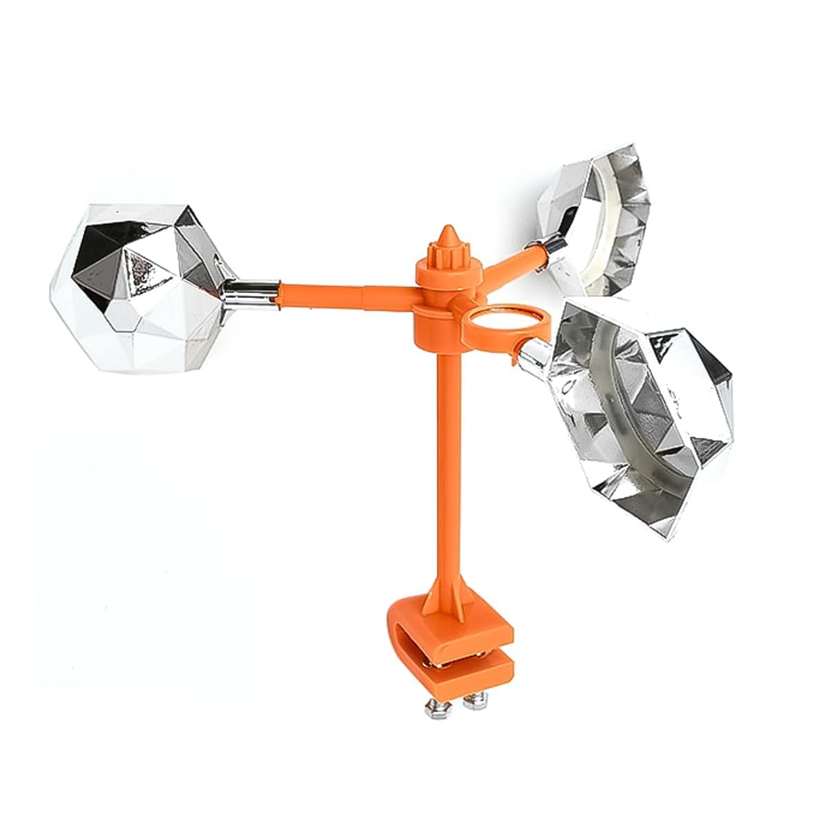 Namvo Bird Repellent Wind Turbine Reflector With Multiple Reflective Surfa-Ces Bird Protection For Balconies Roofs Fruit Trees Or Pondss