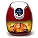Power Air Fryer XL (3.4 QT Deluxe, Red)