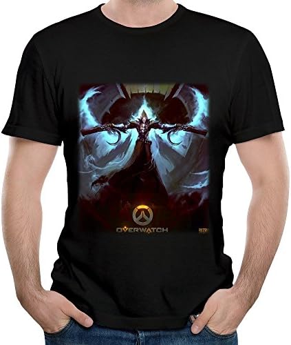 Overwatch Heroes 2016 Video Game First-person Shoote Logo Tee Shirt Mens