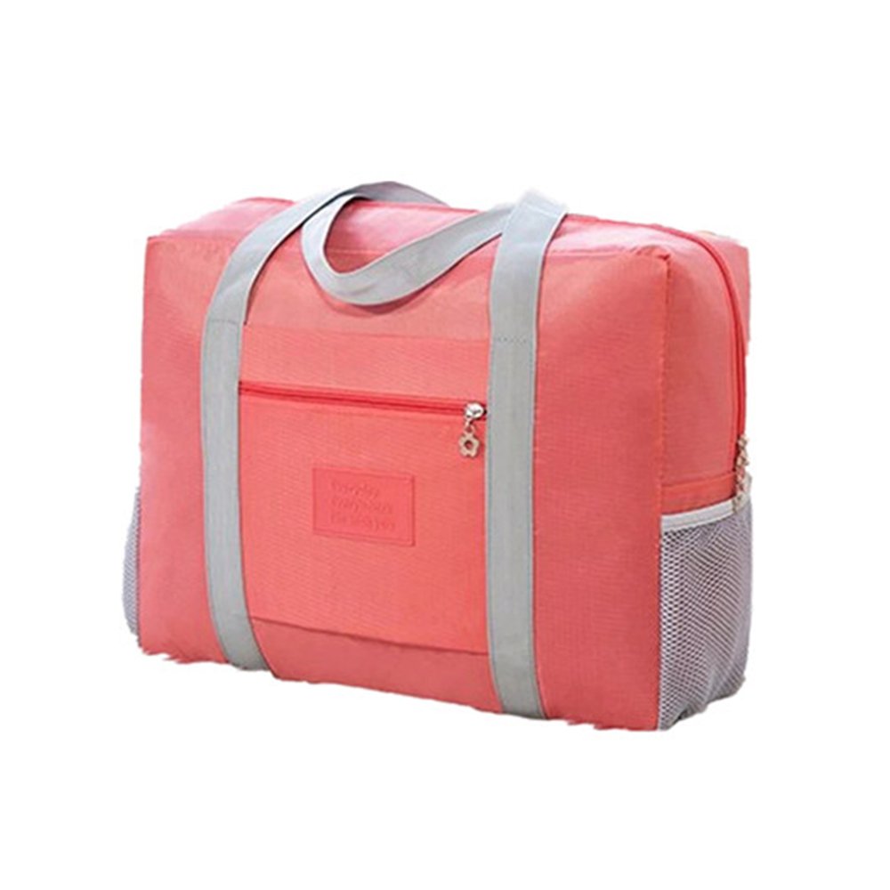 Travel Foldable Duffel Bag, Vinmax Large Capacity Waterproof Lightweight travel Luggage bag for Sports, Gym, Vacation (Pink)