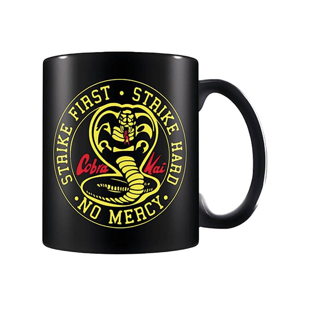 Pyramid International Cobra Kai Mug in Presentation Gift Box (Emblem Design) Black 11oz Ceramic Mug - Official Merchandise