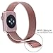 GEOTEL Apple Watch Replacement Band, Milanese Loop Stainless Steel Bracelet Strap Band for Apple Watch All Models with Unique Magnet Lock(No Buckle Needed)