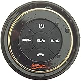 iFox iF012 Bluetooth Shower Speaker - Certified Waterproof - Wireless It Pairs Easily To All Your Bluetooth Devices - Phones, Tablets, Computer, Radio