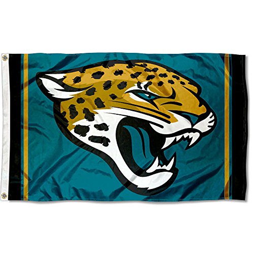 Jacksonville jaguars large nfl 3x5 flag