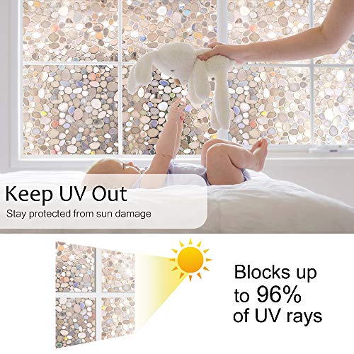 5 RABBITGOO+Privacy+Window+Decorative+Static