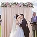 Champagne Tulle Backdrop Curtains for Baby Shower Wedding Photography Background for Birthday Party Supplies Decorations (5 ft X 7 ft)
