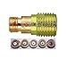 WeldingCity 5-pk TIG Welding Torch STUBBY Gas Lens Collet Body 4GL332 (3/32
