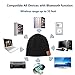 Bluetooth Beanie Music Hat ,Coeuspow 4.1 Wireless Smart Beanie Headset Music Cap with HD Stereo Speaker ,Built-in Mic , 100% soft acrylic,Hand Free for Running Skiing Skating Christmas Gift-Black